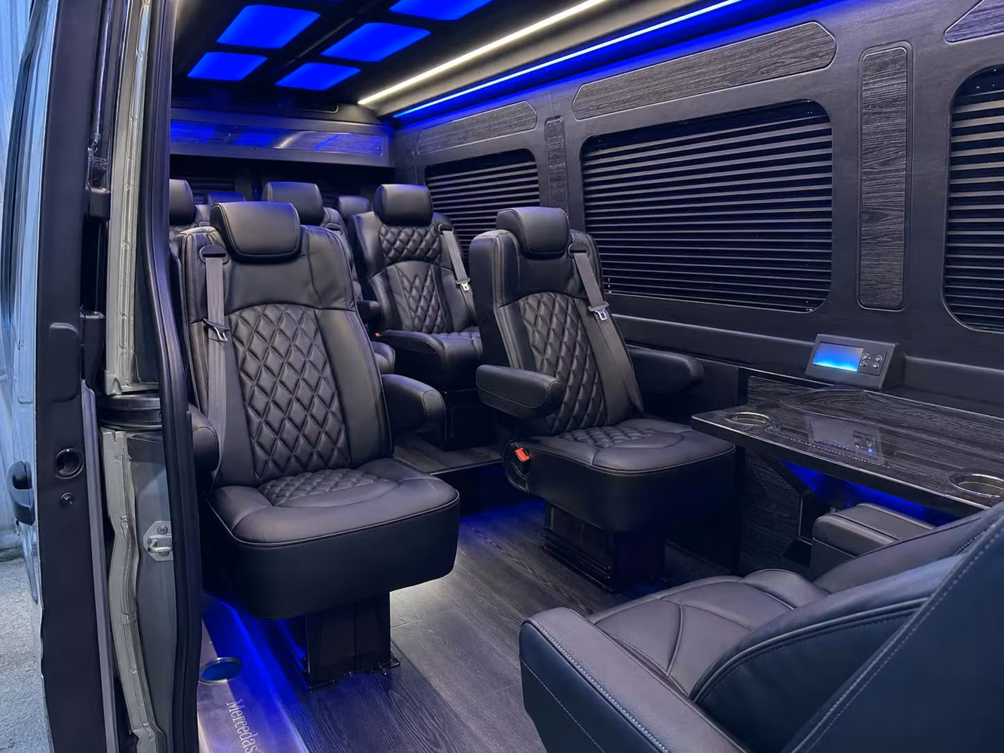sprinter van transportation for groups and events across seattle